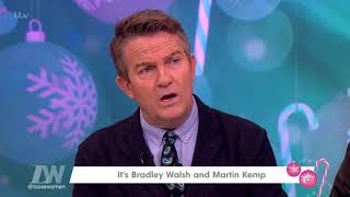 Bradley Walsh Loves His Work | Loose Women
