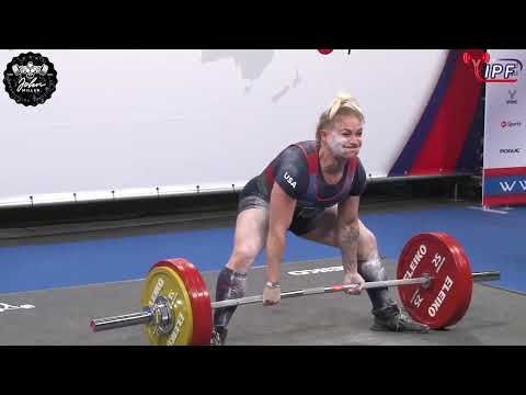 Chelsea Savit - 5th Place 495kg Total - 69kg Class 2022 IPF World Women's Classic
