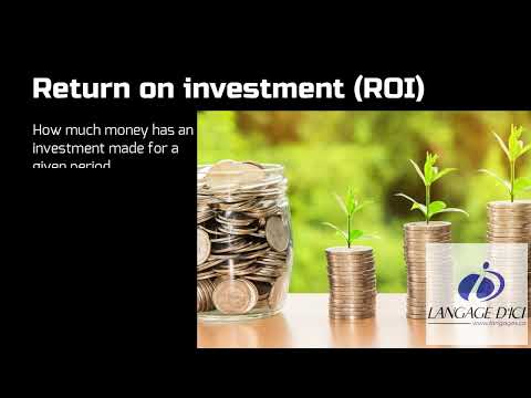 Vocabulary about finance