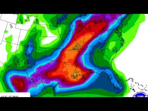 August 12, 2016 Weather Xtreme Video - Morning Edition