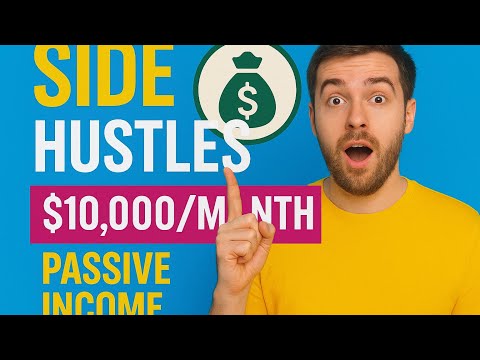 Make Money Online. Passive Income Ideas. Side Hustles To Make Thousands Per Month.