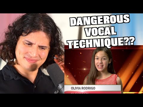Vocal Coach Reacts to Olivia Rodrigo Singing Before Fame!
