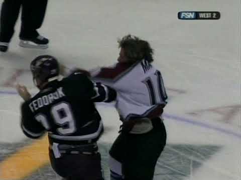 NHL 2006 11-19-05 Avalanche at Ducks