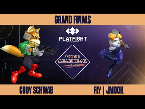 FLY | Jmook vs Cody Schwab - Platfight 2024 - Smash Melee: Grand Finals