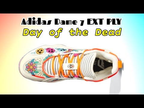 Adidas Dame 7 EXT PLY Day of the Dead