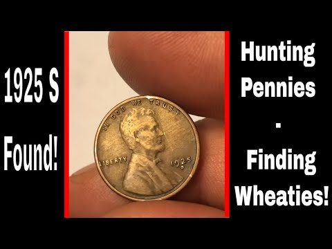 Hunting Lincoln Cents - 1925 S and 14 Wheaties!