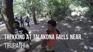preview picture of video 'Trekking at Talakona Falls - Tirupathi | GoPro'