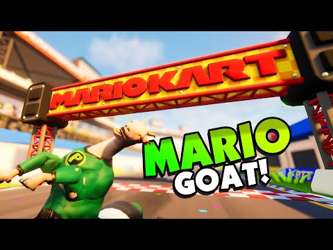 CRAZY Goat Goes To SUPER MARIO WORLD! - Goat Simulator 3