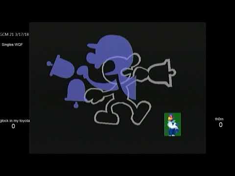 GCM 21 SSBM - glock in my toyota (Mr. Game & Watch) vs. th0rn (Falco) - Melee WQF