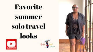 Favorite Summer Solo Travel Looks
