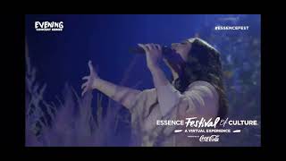 Jazmin Sullivan singing “Lions Tigers and Bears” @ Essence Festival