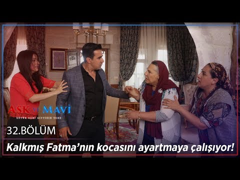 Aşk ve Mavi 32.Bölüm - Refika, Hatice’yi dövüyor!