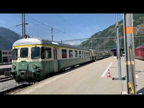 EBT BDe 4/4 II 201 vom VPM Rangierfahrt in Brig