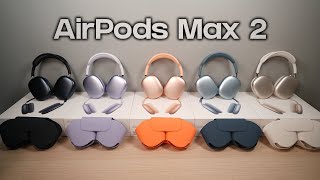 AirPods Max 2 All Colors: Purple, Blue, Midnight, Starlight & Orange
