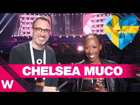 🇸🇪 Chelsea Muco - "Controlla" | Melodifestivalen 2024 | INTERVIEW before heat 5