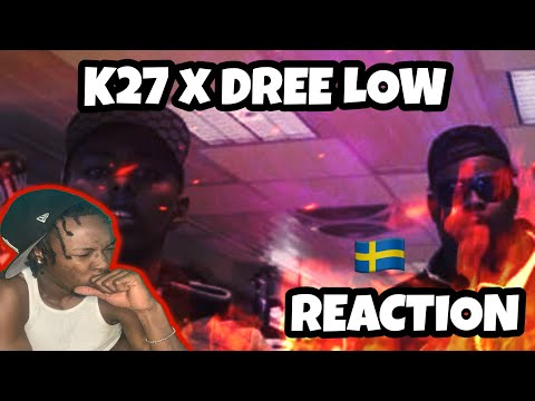 AMERICAN REACTS TO SWEDISH DRILL RAP! K27 - Robbery (feat. Dree Low) [Official Video]