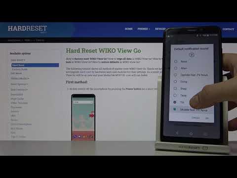 Wiko View Go - All Available Notification Tones