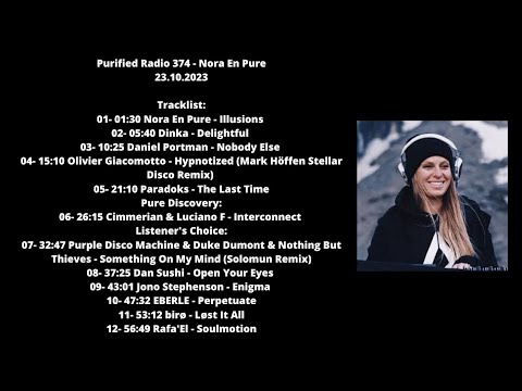 Purified Radio 374 - Nora En Pure.              23.10.2023