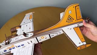 Дерев’яний 3D-конструктор “Бомбардувальник – Літаюча фортеця”