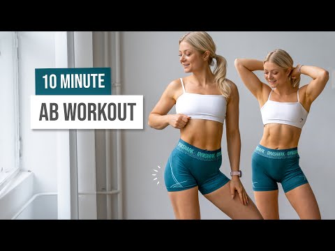 10 MIN TOTAL AB EXPRESS WORKOUT - No Repeat, No Equipment