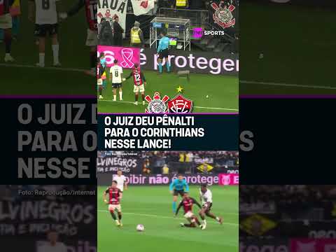 CORINTHIANS “PRECISOU” DO VAR PRO JUIZ MARCAR ESSE PÊNALTI E O YURI ALBERTO CONVERTER #shorts