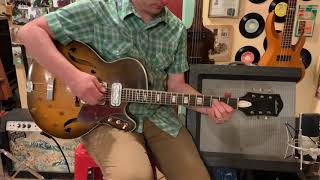 Video thumbnail for 1960s Harmony-made Silvertone 1429 hollowbody electric guitar by Jake Wildwood & Co