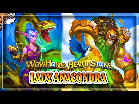 Lady Anacondra Druid - Hearthstone Wailing Caverns