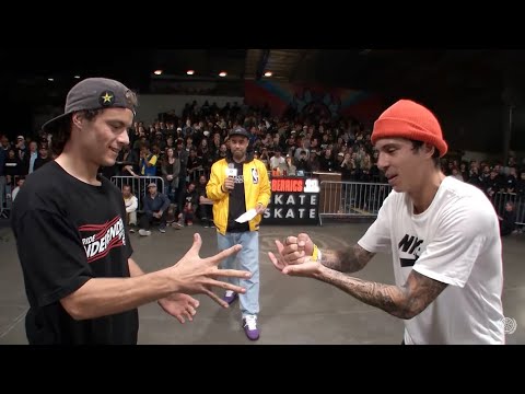 ESSE GAME OF SKATE PEGOU FOGO 🔥 LUAN OLIVEIRA VS CHRIS JOSLIN - BATB 11