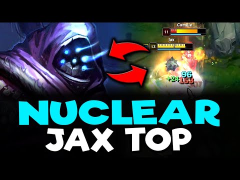 NUCLEAR FREELO JAX 100% KILLS EVERYTHING IN SECONDS - Jax TOP Gameplay Guide S11 (League of Legends)