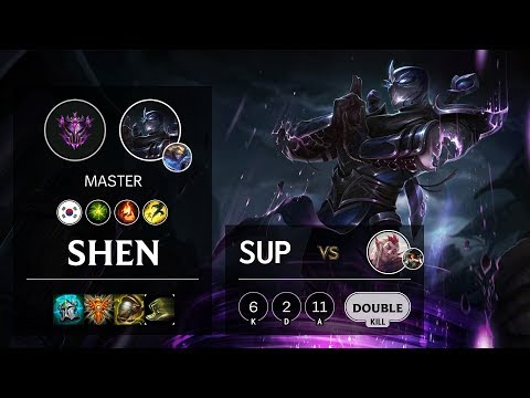 Shen Support vs Rakan - KR Master Patch 10.5
