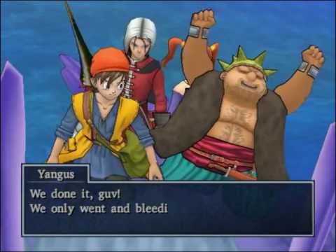 204 Dragon Quest 8 Cutscene - Rhapthorne is Defeated and the Curse is Lifted