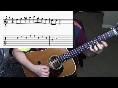 Flatpicking: Floating riff improv exercise