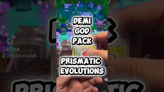 Demi god pack prismatic evolutions #pokemon #pokemoncards #pokemontcg #godpack #demigod