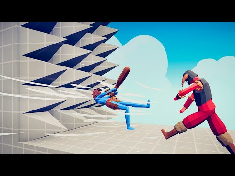 SPIKE WALL + SHOUTER vs EVERY UNIT | TABS Totally Accurate Battle Simulator