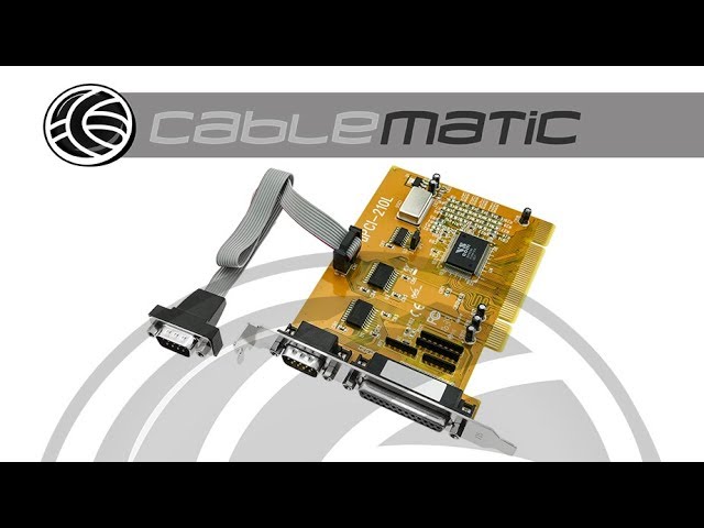 Vídeo relacionado con Plyisty Adaptador de Tarjeta de Expansión en Serie de 2 Puertos para Convertidor Industrial DB9 COM RS232 para PC de Escritorio, con un Chip 16C550 UART WCH382