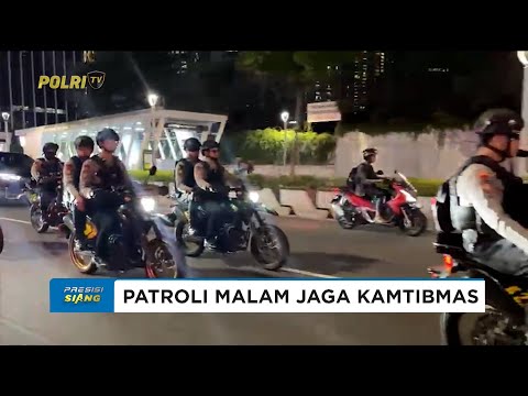 POLDA METRO JAYA LAKSANAKAN PATROLI MALAM JAGA KAMTIBMAS