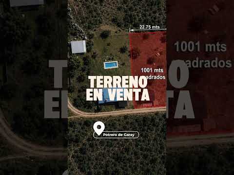 terreno en venta en potrero de garay