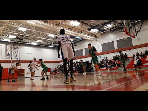 FLHS Junior Boys Basketball: Father Lacombe vs. St. Mary's Q4 (2019-20 Pearson tournament)