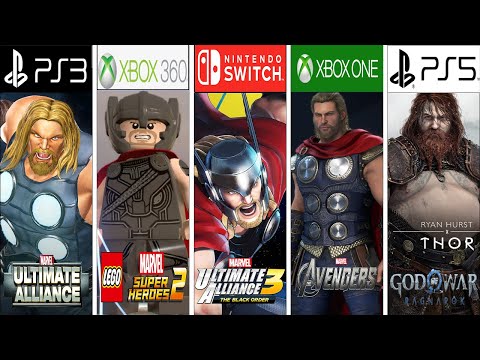 Evolution of Thor Games #gamehistory #evolutiongame #thor