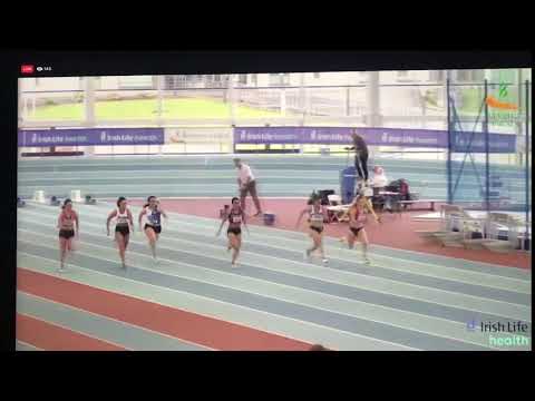 Athletics Ireland u23 indoor Championships 2020 Women's 60m Heat 2