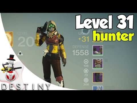 Destiny - My Level 31 Hunter - Armor / Weapons / Class Setups