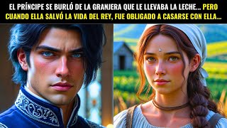 PRÍNCIPE SE BURLÓ DE LA GRANJERA QUE LE LLEVABA LA LECHE... PERO CUANDO ELLA SALVÓ LA VIDA DEL REY..