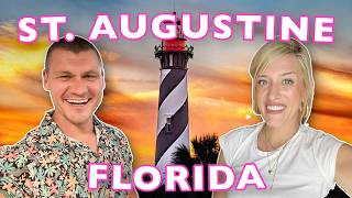 We Sipped The FOUNTAIN OF YOUTH | St. Augustine, Ghost Tour, Lighthouse, Ponce de Leon