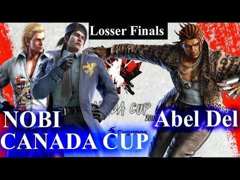 TEKKEN 7:Nobi (Steve,Dragunov) vs Abel Del Maestro( Eddy) Lossers Finals@Canada Cup 2018