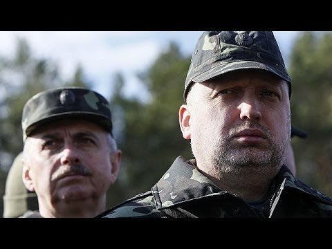 Ukrainian president calls for resumption of "anti-terrorist" operations in east