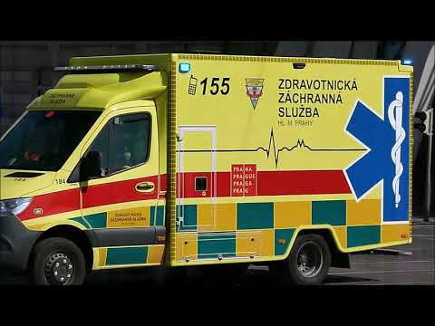 3X ambulance met spoed in Praag