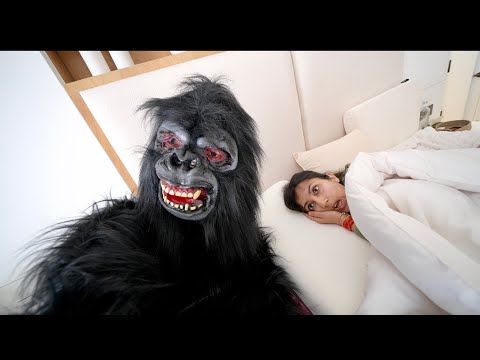 Gorilla Prank On Family 😲 