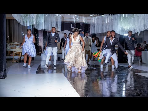 The best bridal Team freestyle dance || The Choreographer meant business 🇿🇼💪🏽 #zimweddings