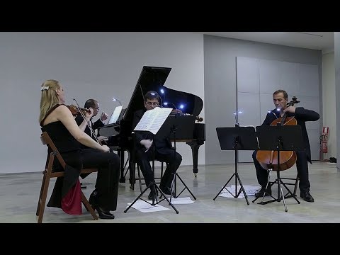 Schumann - Piano Quartet no.1, E-flat major, op.47 [Derek Han & String Trio Kosova @Fondazione Merz]