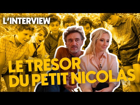 L'INTERVIEW - L''équipe de LE TRÉSOR DU PETIT NICOLAS (Jean-Paul Rouve, Audrey Lamy...)